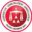 American Arbritration Association Panel Member Logo
